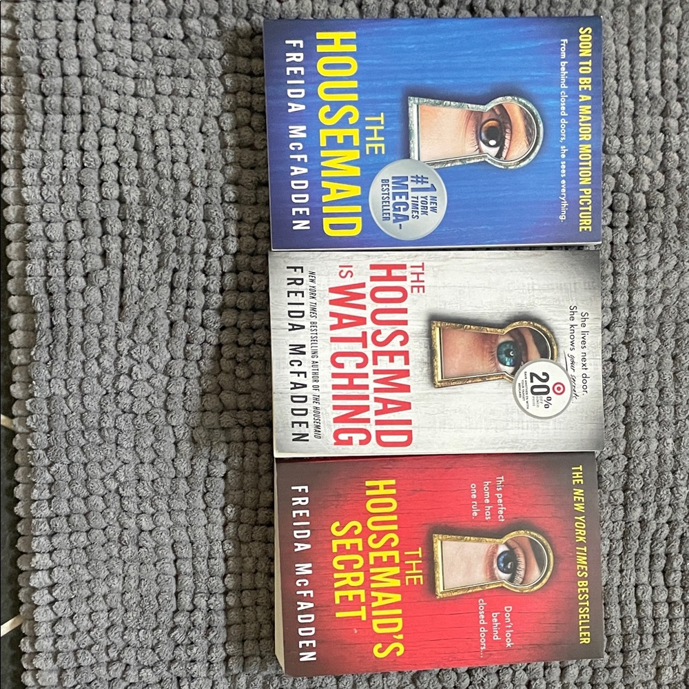 The Housemaid Trilogy Box Set — Blue, White, Red Editions